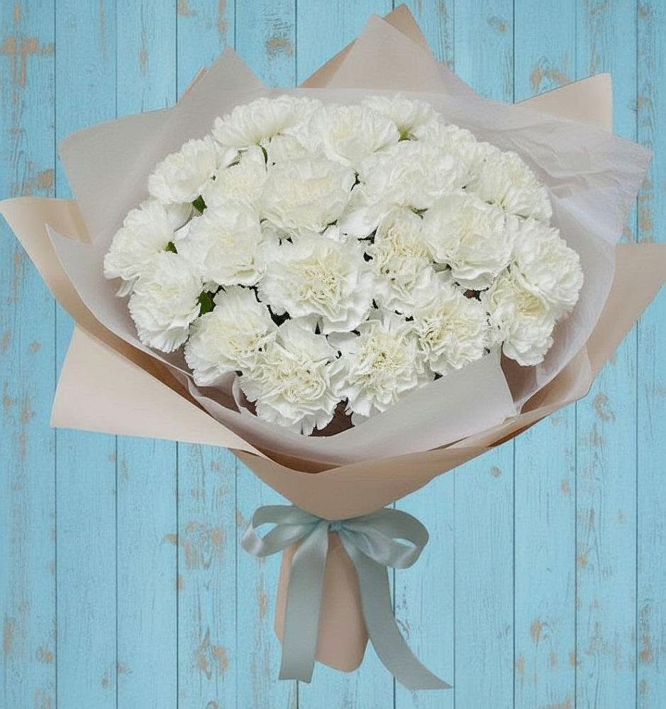 Букет цветов из: Гвоздики в Якутске