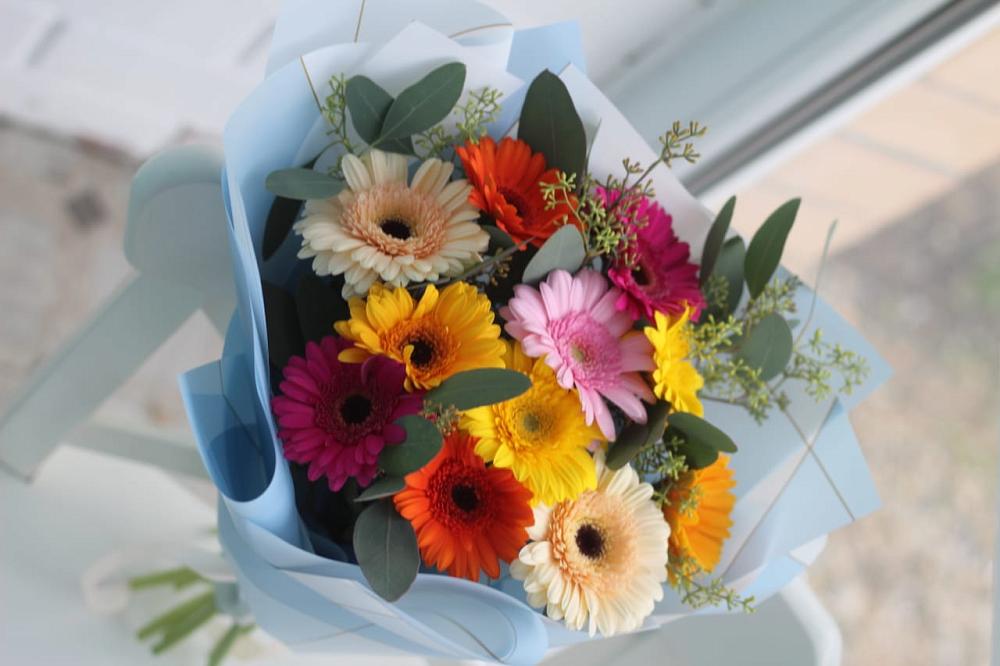 Букет цветов из: Герберы в Якутске