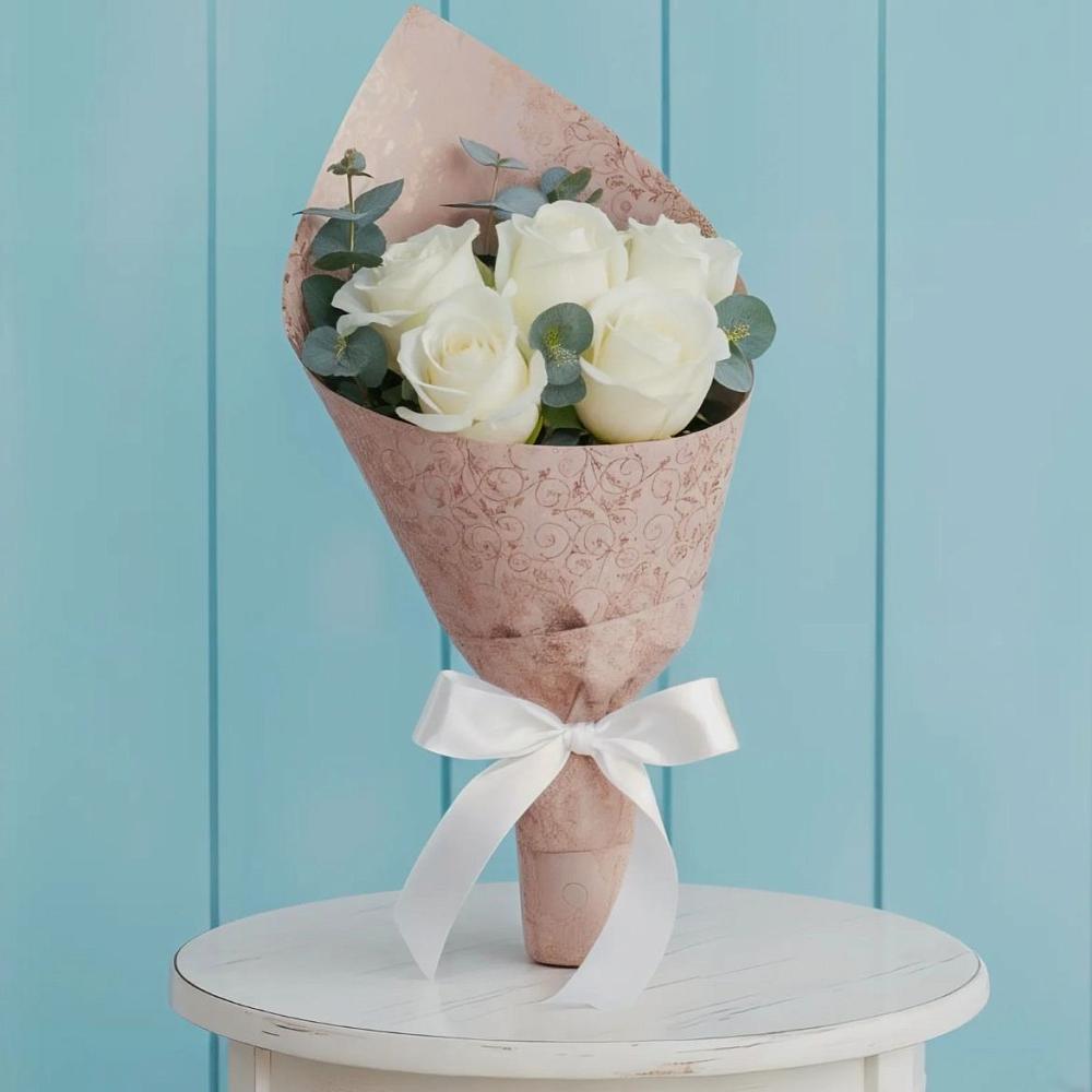 Букет контраст в Якутске Букет цветов из: Розы в Якутске