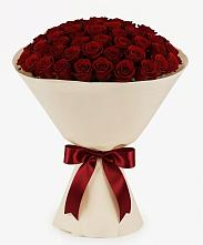 101 Бордовая роза Блэк Бакарра в Якутске Букет 101 Бордовая роза Блэк Бакарра в Якутске