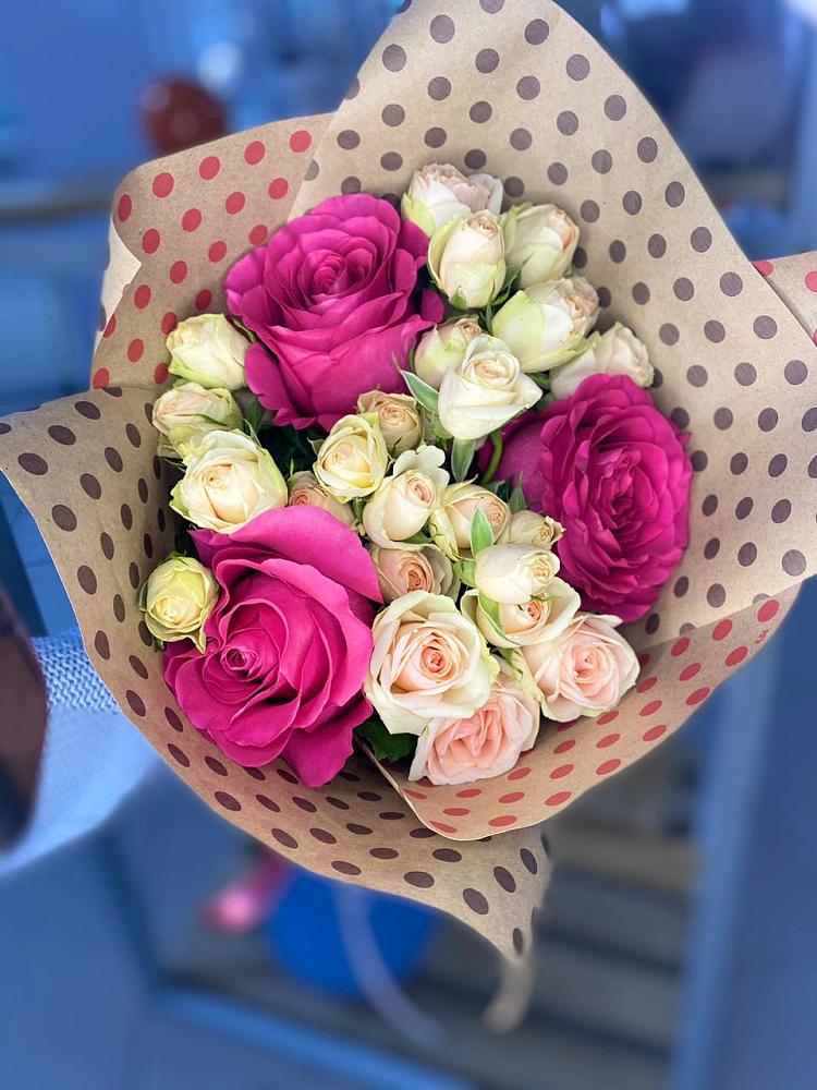 Букет цветов из: Розы в Якутске