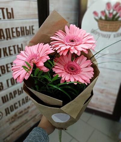 Букет цветов из: Герберы в Якутске