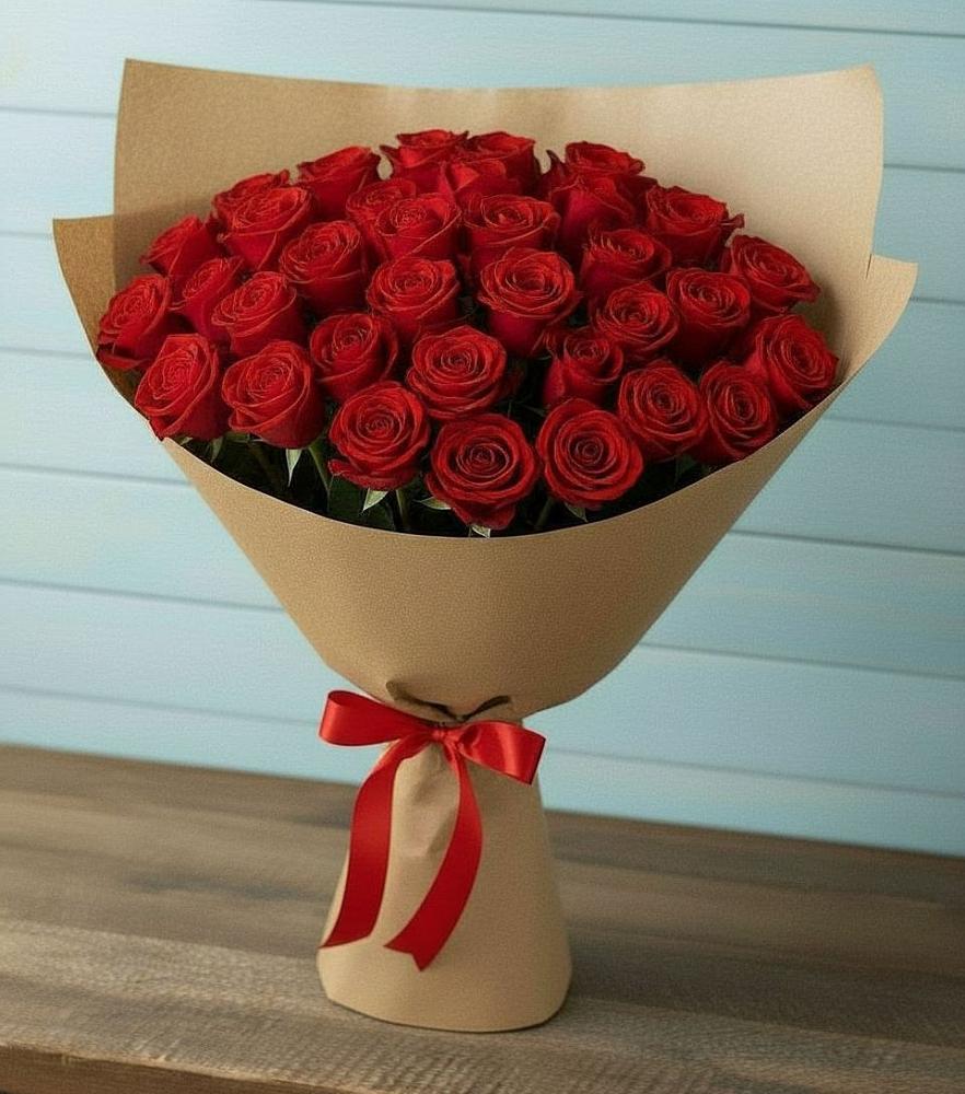 Букет Красные розы Милано в Якутске