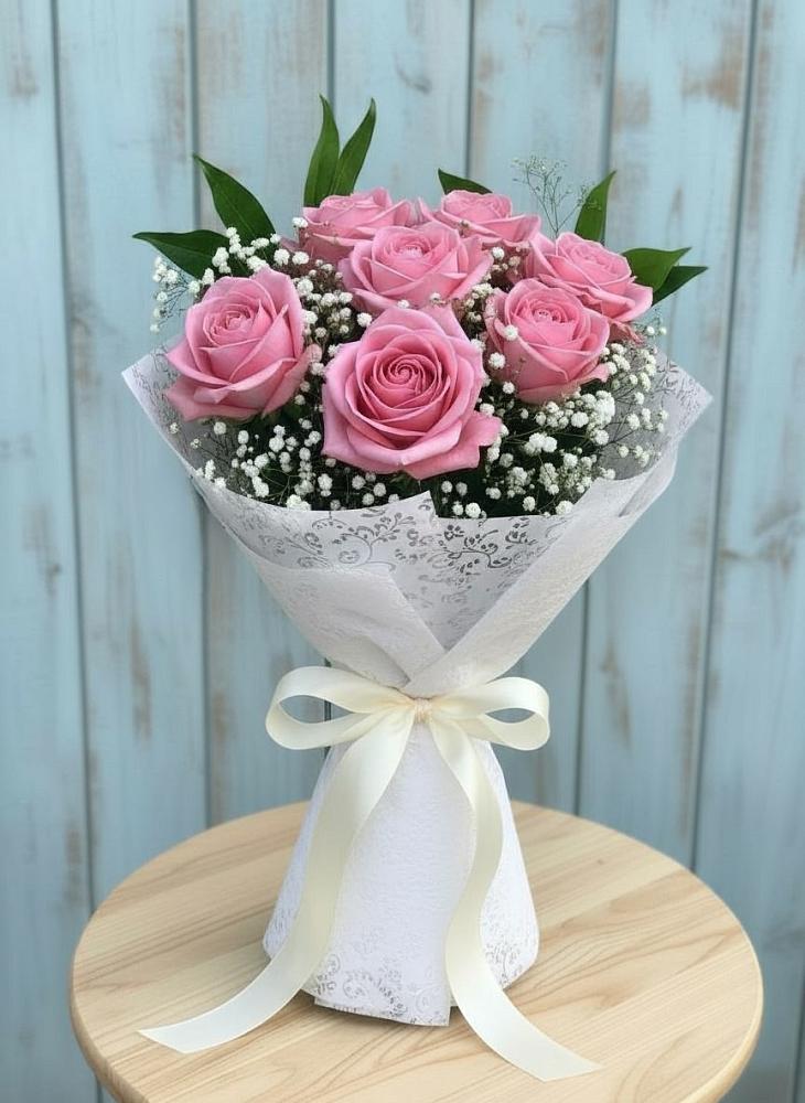 Букет шик блеск в Якутске Букет цветов из: Розы в Якутске