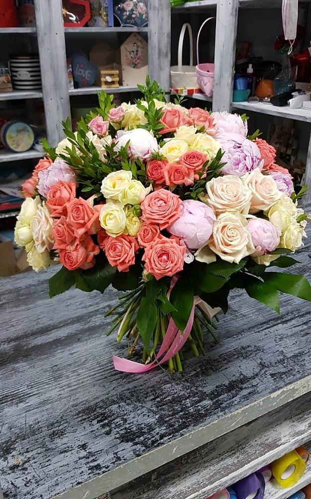 Букет Розовое мороженное в Якутске