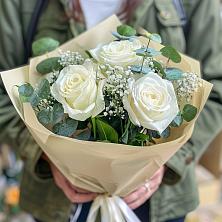 Букет Нежные грёзы в Якутске Букет цветов из: Розы в Якутске