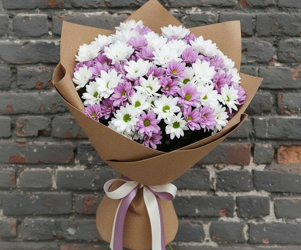 Букет цветов из: Хризантемы в Якутске