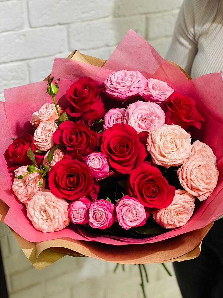 Букет цветов из: Розы в Якутске