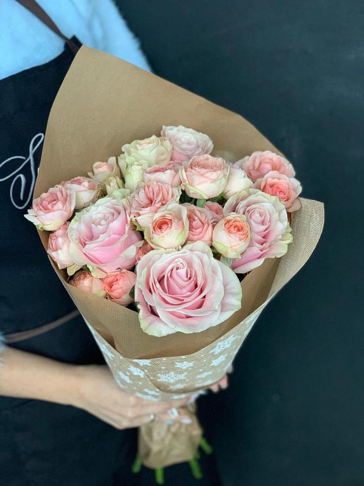 Букет цветов из: Хризантемы и Розы в Якутске