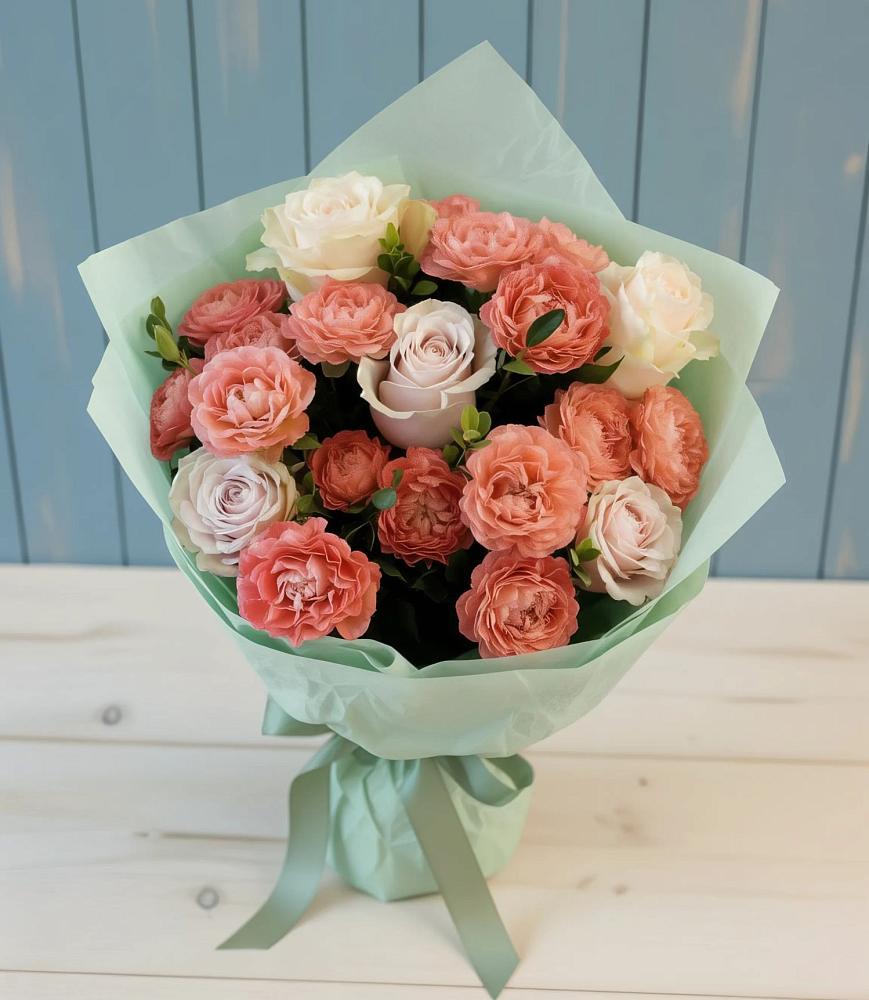 Букет цветов из: Розы в Якутске