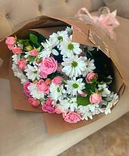 Букет цветов из:  Розы и Хризантемы #REPLACE_PRED# Якутске
