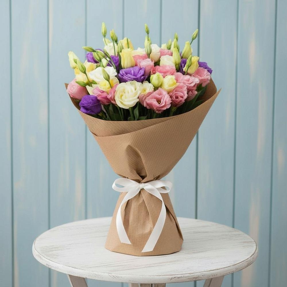 Букет цветов из: Лизиантусы в Якутске