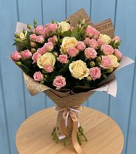 Букет варенье из роз в Якутске Букет цветов из: Розы в Якутске