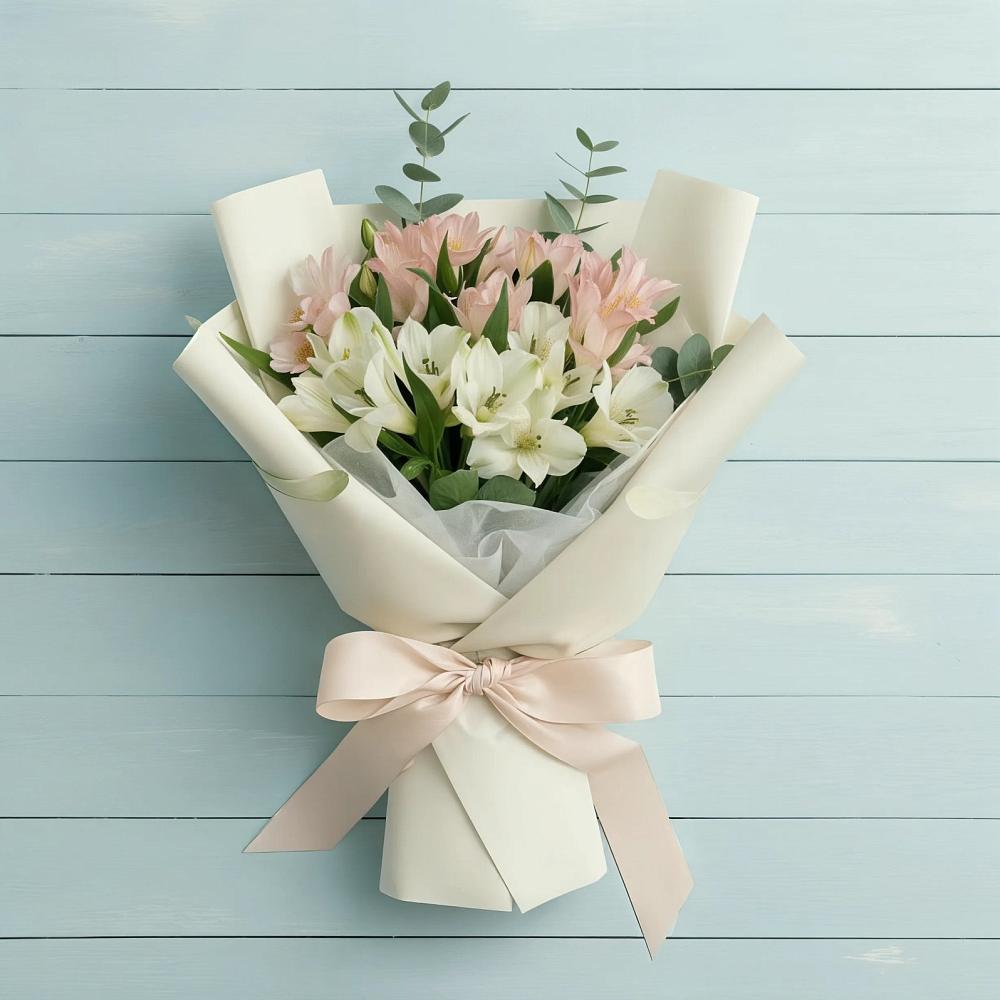 Букет цветов из: Альстромерии в Якутске