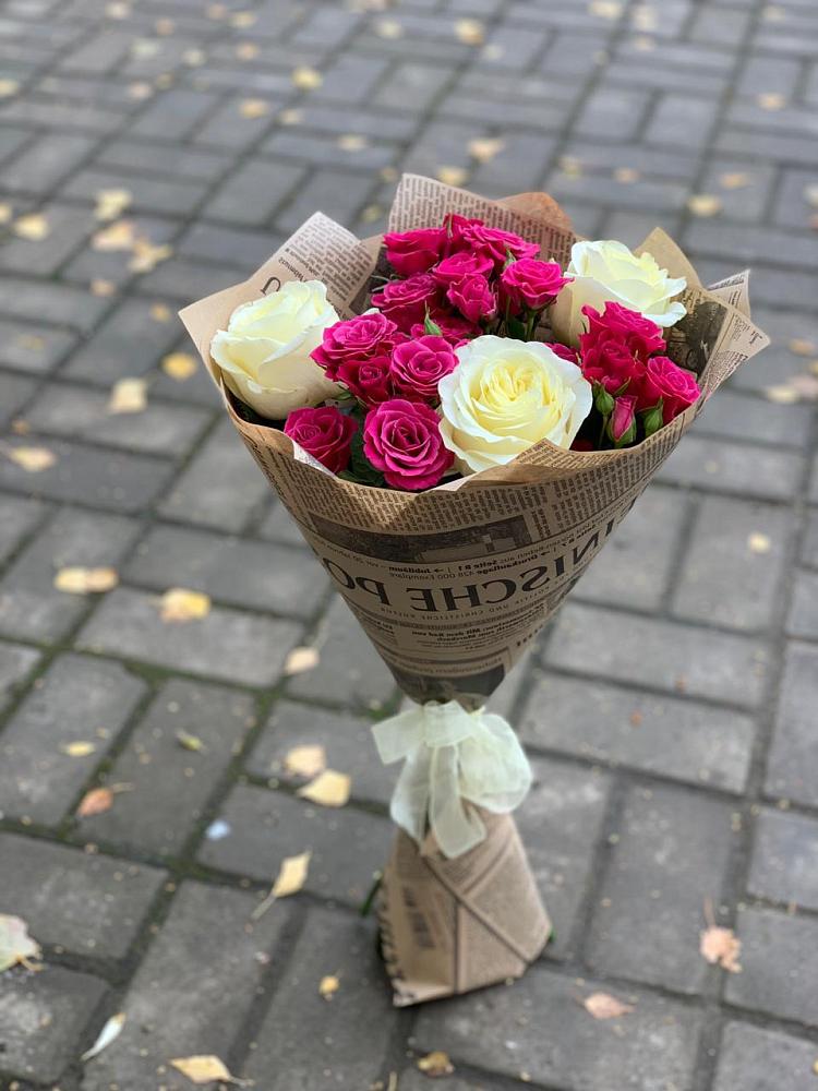 Букет цветов из: Розы в Якутске