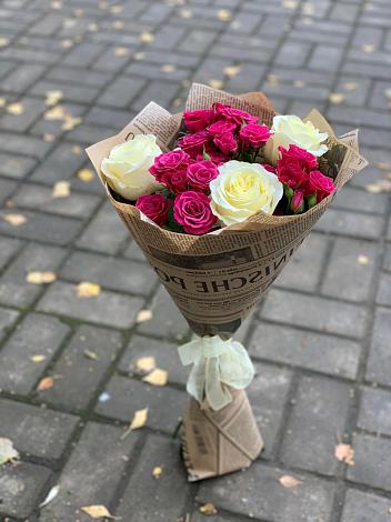 Букет цветов из: Розы в Якутске