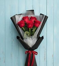 Букет в ритме города в Якутске Букет цветов из: Розы в Якутске