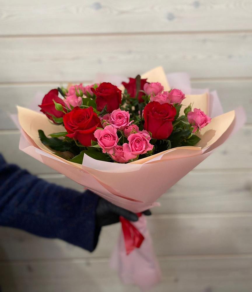 Букет цветов из: Розы в Якутске