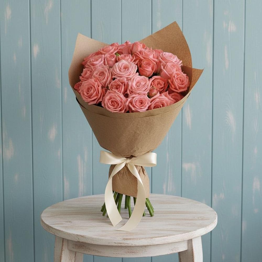 Букет пленительный в Якутске Букет цветов из: Розы в Якутске